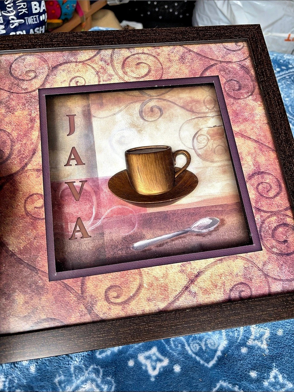 Framed Java Coffee Wall Art - Picture 3 of 4